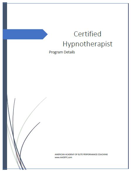 NGH Certified Hypnotist Program details at AAOEPC